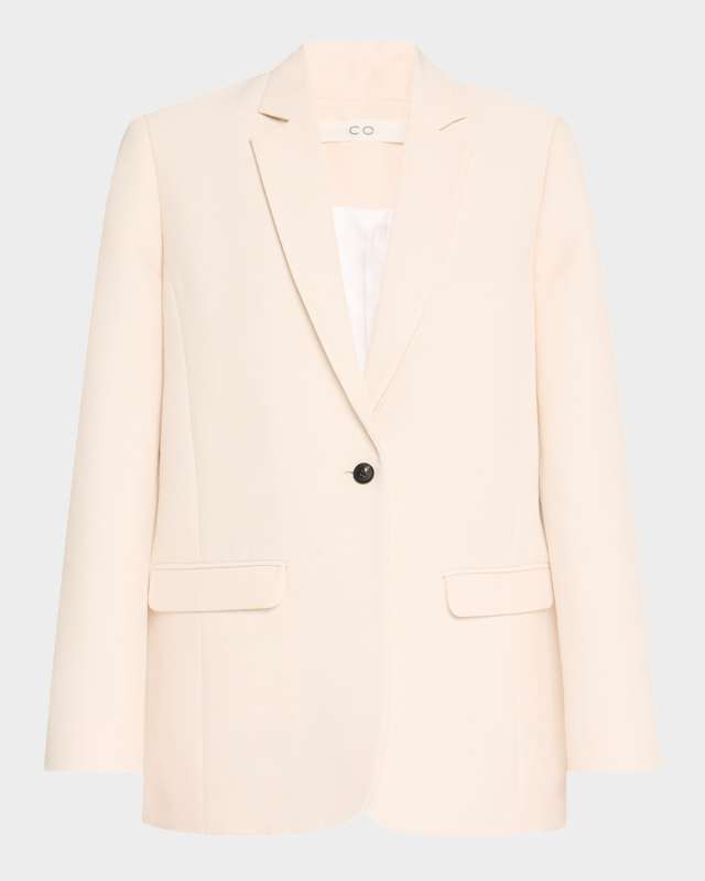 Boxy Single-Breasted Blazer